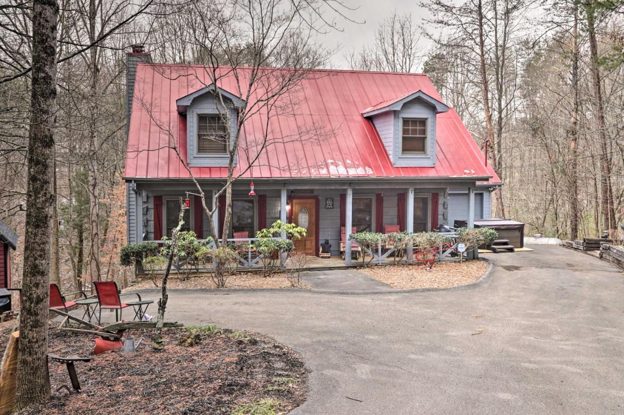Pigeon Forge Cabin With Hot Tub, 12 Mi To Dollywood! Buitenkant foto